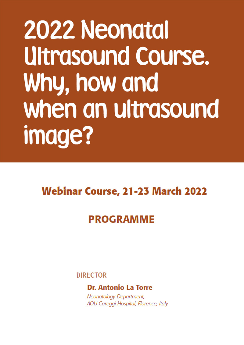 2022 Neonatal Ultrasound Course. Why, how and when an ultrasound image?